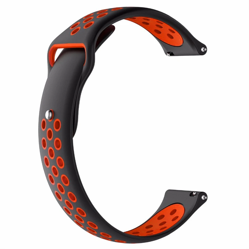 Для Huami AMAZFIT GTR 47 мм Смарт-часы силиконовые спортивные сменные часы ремешок на запястье модный простой черный#4