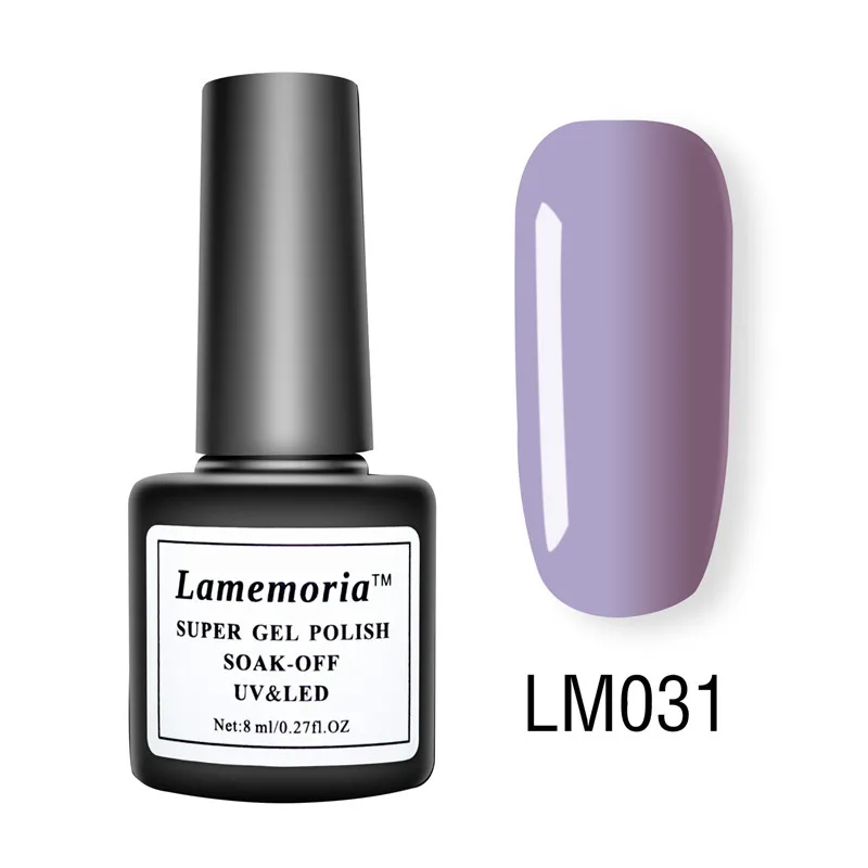 LM031 144 цветов Гель-лак набор все для маникюра Полупостоянный Vernis верхнее покрытие УФ светодиодный Гель-лак замочить ногтей художественный Гель-лак для ногтей - Цвет: LM031