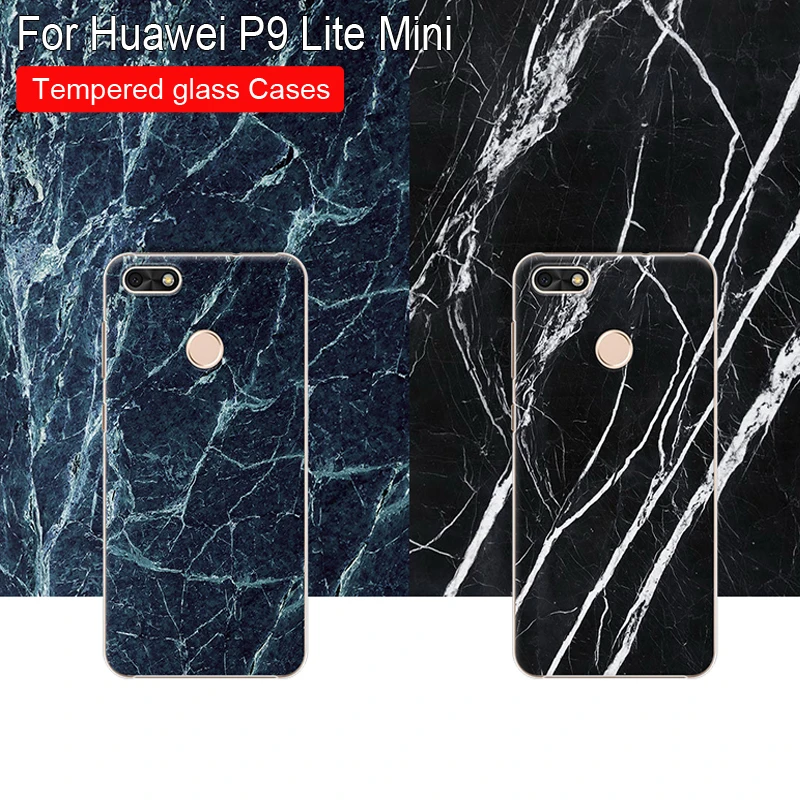 Для Huawei P9 Lite mini деревянный каменный узор чехол для телефона для Huawei P9 Lite Mini мягкий силиконовый чехол P9Lite