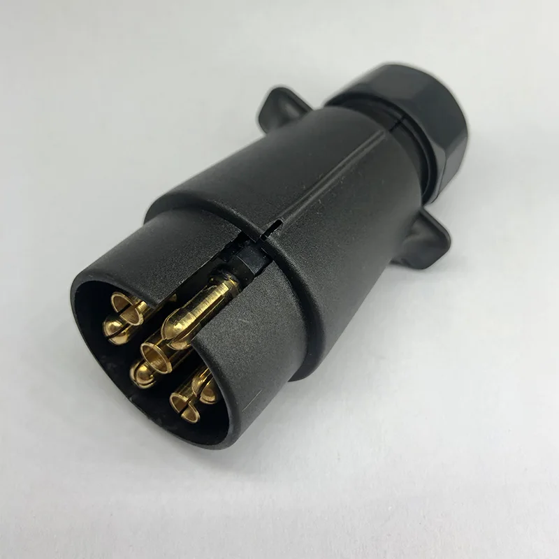 Аксессуары для грузовиков евро 12V 7-контактный пластиковый трейлер caravanas штекер трейлерные аксессуары розетка трейлера трейлер караван аксессуары