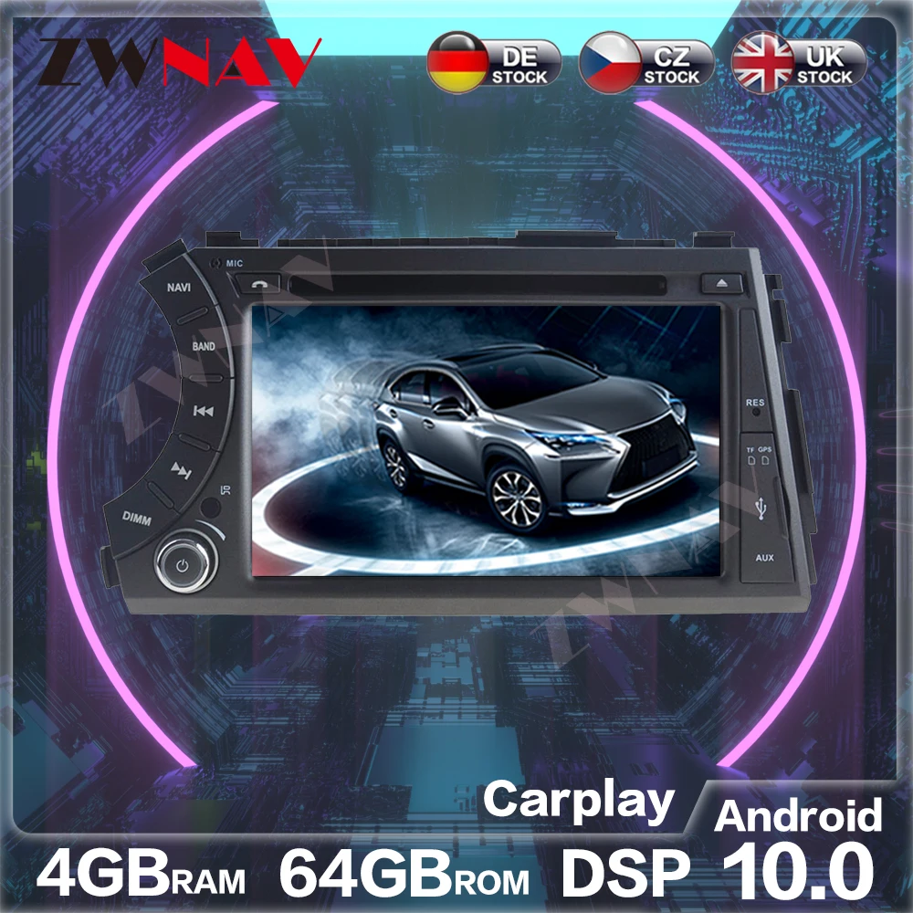 

PX6 4G+64G Android 10.0 Car Multimedia Player GPS For Ssangyong Kyron Actyon Micro 2005+ Radio Rudio stereo DVD Player head unit