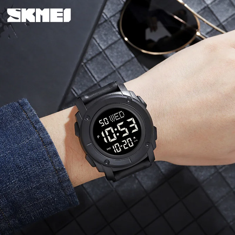 SKMEI Original Electronic Watch Countdown Chrono Digital Watches
