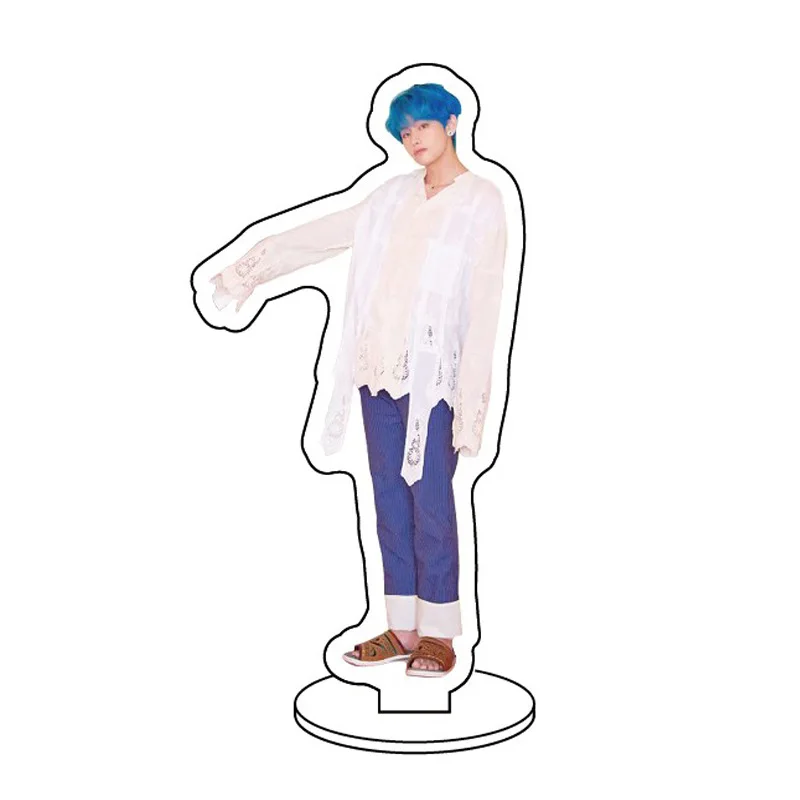 K Pop Bangtan мальчики Акриловые Настольные брелок декорация JIMIN SUGA JUNGKOOK RM J-HOPE карта душа человек мальчик