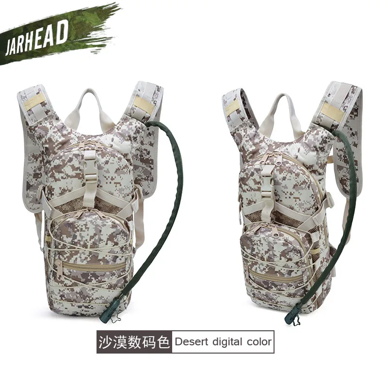 DesertDigital Тактический 2.5L велосипед верблюд воды сумка рюкзак Camel гидратация барсетка рюкзак кемпинг езда Охота пакет для воды - Цвет: DesertDigital