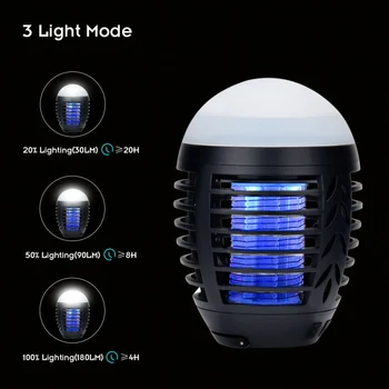 

Electric Mosquito Killer Lamp Portable Electric LED Mosquito Insect Killer Lamp Fly Bug Repellent Anti Mosquito UV Night Light