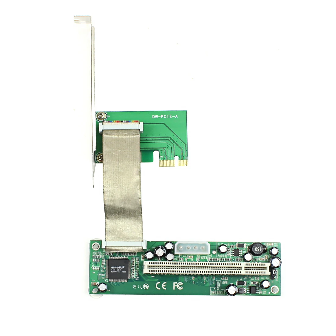 Адаптер PCI-E PCI Express для PCI гибкий кабель Mini PCIE 1x to 16x Riser Card удлинитель для Bitcoin Miner