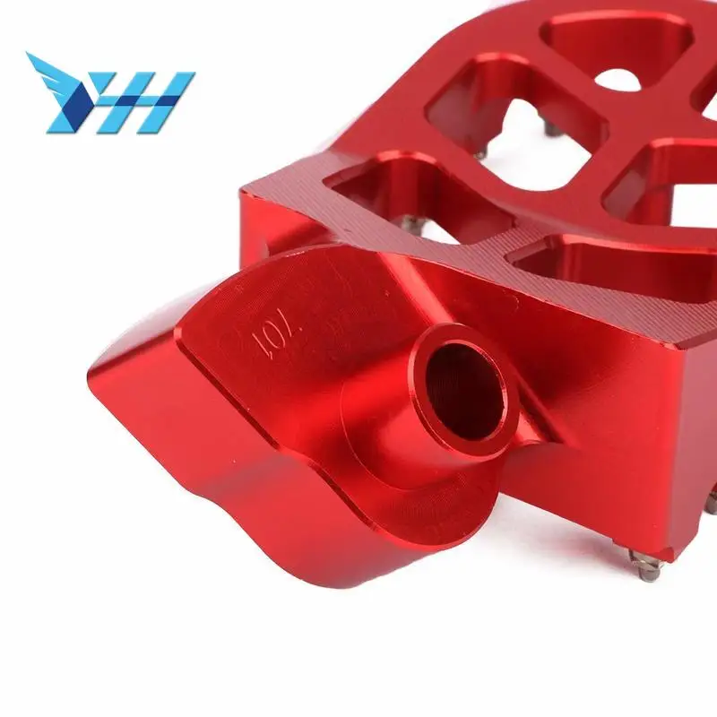 Мотоцикл подножки педали для HONDA CR125 CR250 1995 1996 1997 1998 1999 CR500 1995-2005 YZ125 YZ250 WR400 97 98