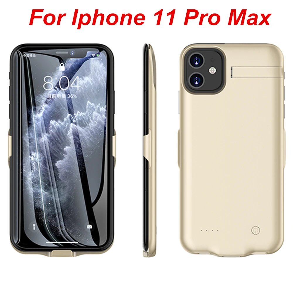 Чехол для аккумулятора 10000 мАч для Iphone 11 11 Pro 11 Pro Max, чехол для зарядного устройства, чехол для смартфона, внешний аккумулятор - Цвет: As Picture