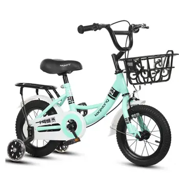 

Children Bicycle Flash Assist Wheel Wear Resistant Slip Tire 2~11 Years Old High-Carbon Steel Child Bike