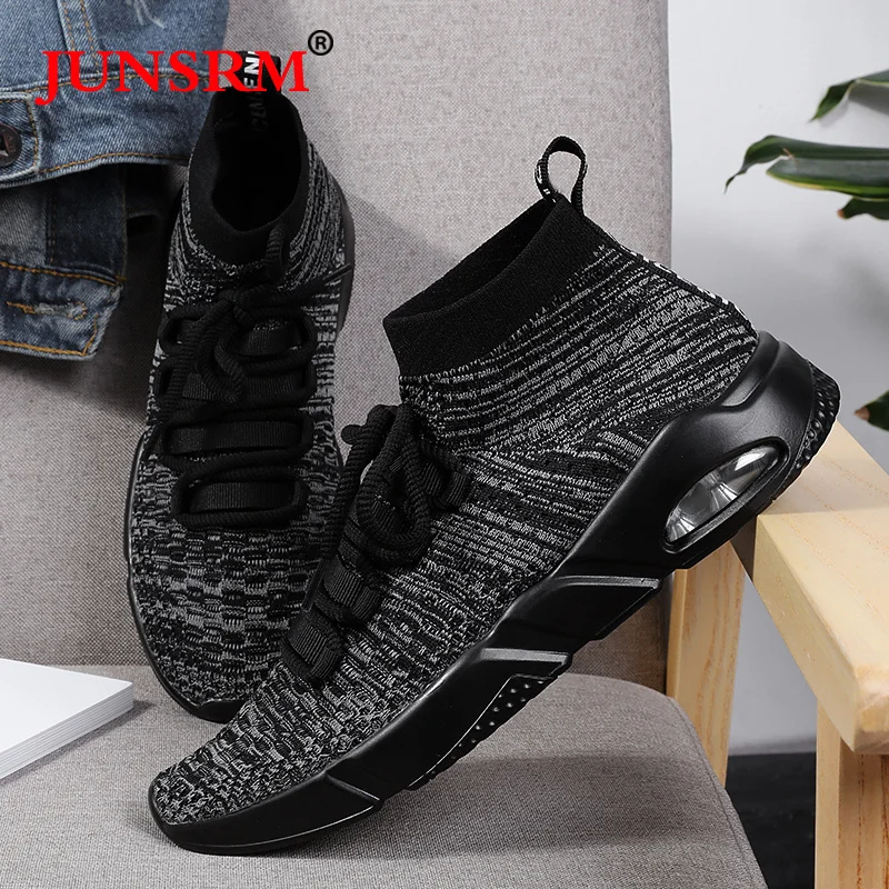 Дышащая уличная спортивная обувь для мужчин с воздушной подушкой Zapatillas Hombre