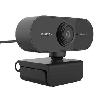 

Smart Rotatable HD Webcam Desktop Plug & Play Web Camera Cam Video Recording
