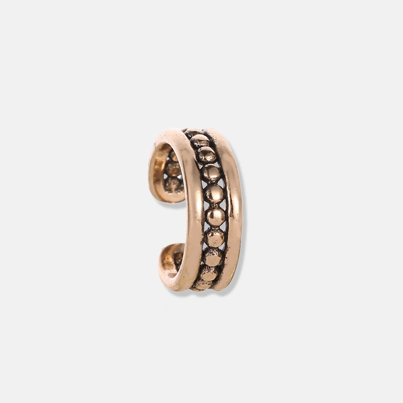 Серьги-клипсы в виде кости уха, модные серьги-клипсы в виде манжет, Индивидуальные Панк серьги-клипсы для женщин, вечерние ювелирные изделия - Окраска металла: 8