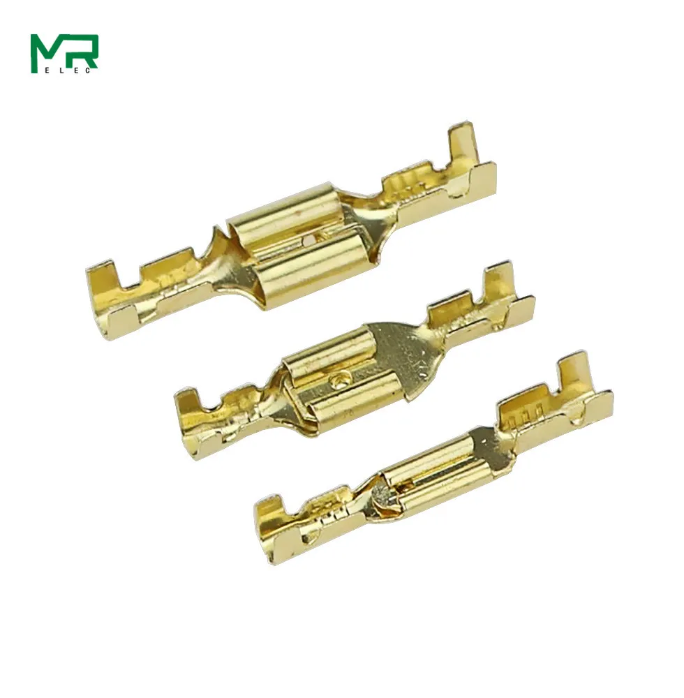 100 stücke Steckverbinder Terminals Set M & F Spaten Elektrische Draht 100 stücke Steckverbinder Terminals Set M & F Spaten Elektrische Draht