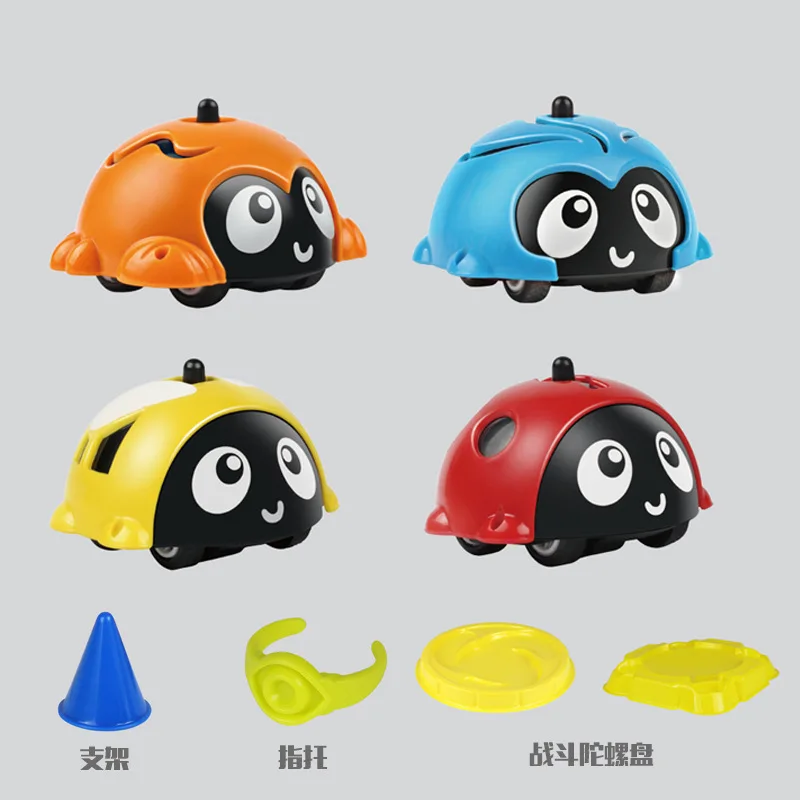 

Inertia Car CHILDREN'S Toy Hyun Bucket Small Q Battle Spinner Bibi Elf Strange New Fidget Spinner