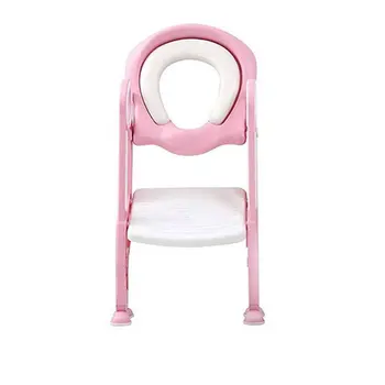 

Folding Baby Potty Infant Kids Toilet Training Seat with Adjustable Ladder Portable Urinal Potty Training Seats
