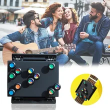 Acordes de guitarra ajuda de ensino guitarra aprendizagem acordes iniciante ensino prática de estudo ajuda à prova de dor dedo impulsionador acorde acessório