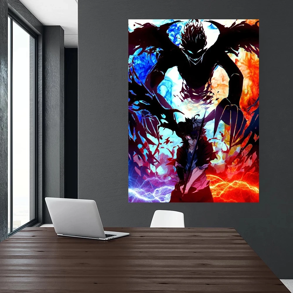 China levend sjaal Zwarte Klaver Japan Black Clover Animatie Canvas Painting Wall Art Home  Decor Prints Pictures Moderne Modular Poster Living Room|Painting &  Calligraphy| - AliExpress