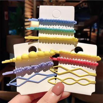 

24 sets Candy Color Hair Pins For Women Hair Jewelry Bridal Hair Accessories Best Gift For Friend