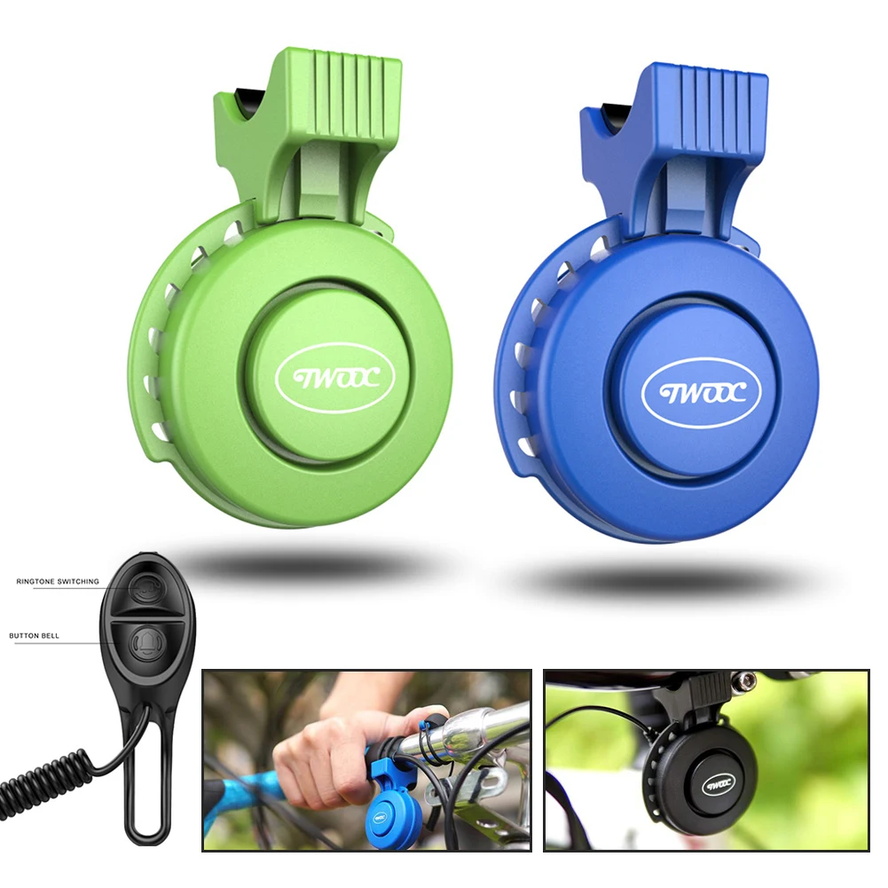 Перезаряжаемый Водонепроницаемый Электронный велосипедный рожковый громкий