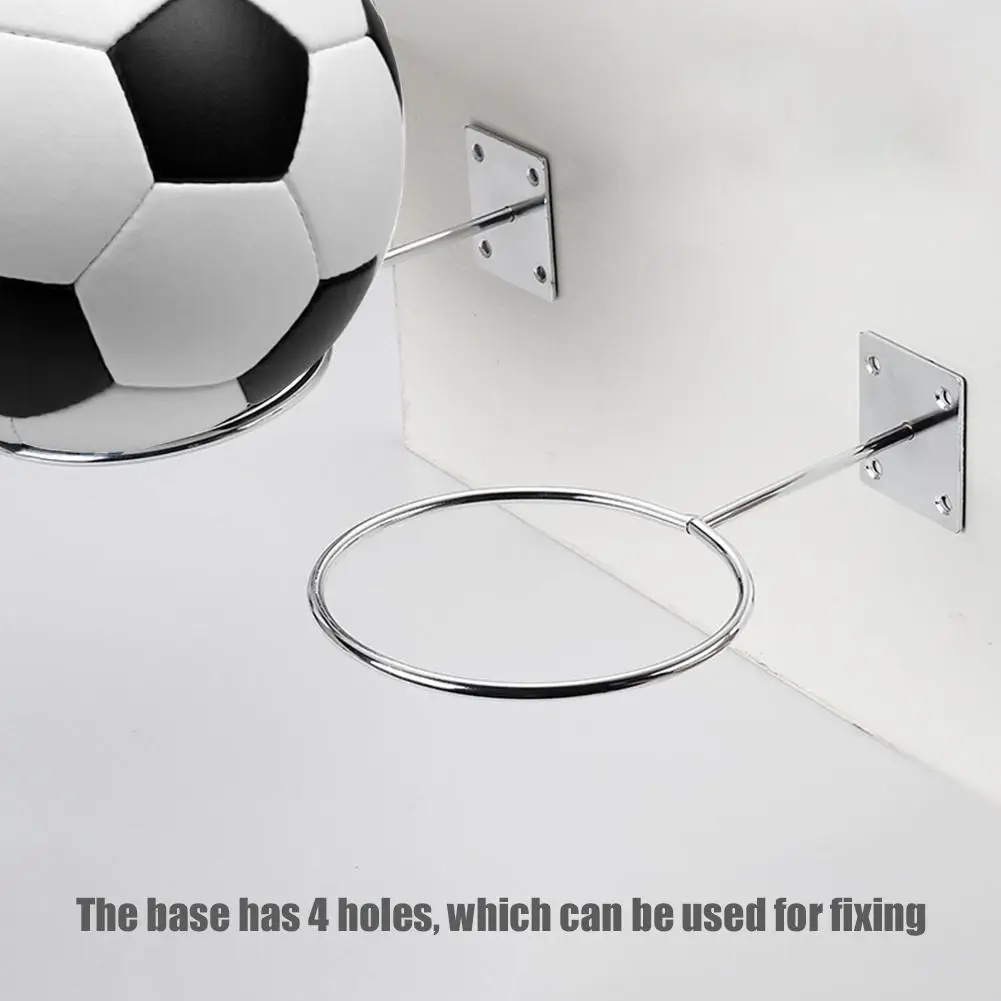 

Wall Basketball Stand Support Ball Bracket Sports Basketball Football Bracket Upper Plate Fixed Ball Bracket Display Stand
