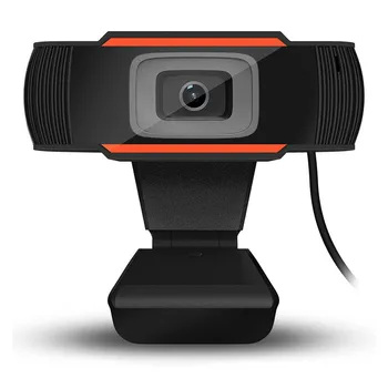 

WebCamera 30 degrees rotatable 2.0 HD Webcam USB Camera Video Recording Web Camera with Microphone For PC Computer Web Camera