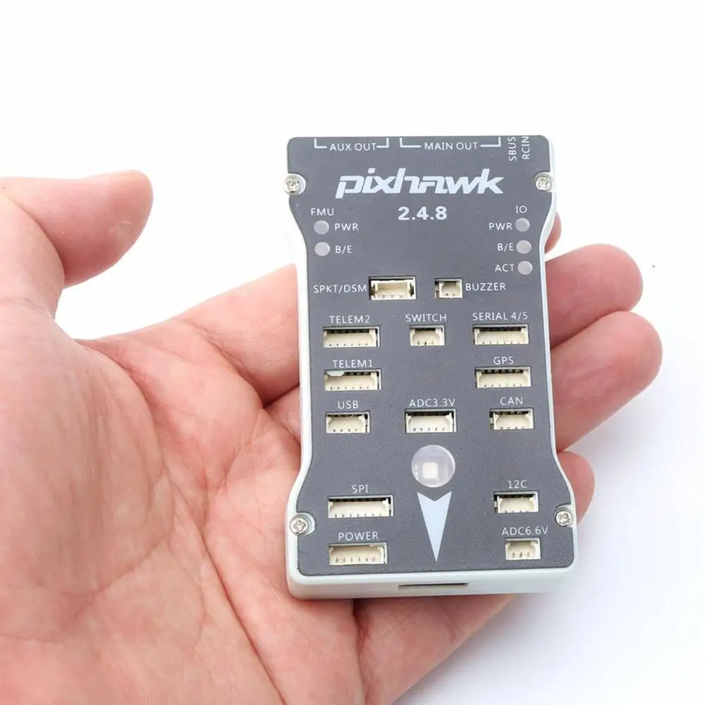 Pixhawk PX4 автопилот PIX 2.4.8 32 бит Контроллер полета с предохранительным переключателем зуммер сплиттер Расширенный модуль для DIY RC Дрон
