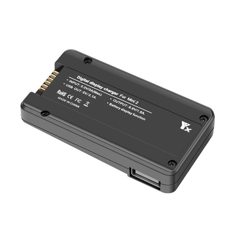 Cargador rápido USB LED para batería DJI Mavic Mini 2