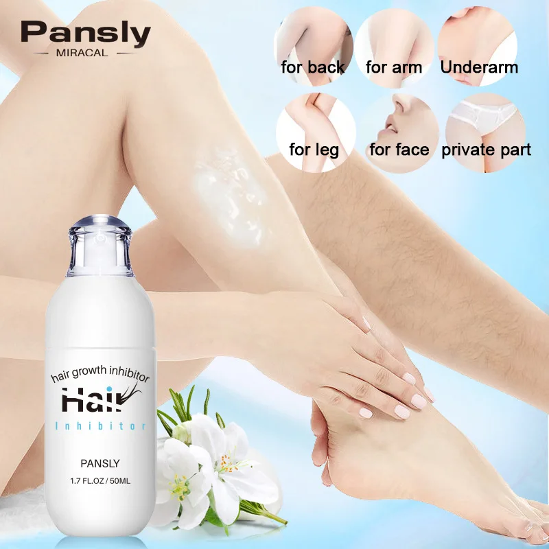 50ml Pansly Hair Growth Inhibitor Cream Hair Removal Treatment Stop Hair  Inhibitor Spray For Face Body Pubic Bikini Leg Armpit - Hair Removal Cream  - AliExpress