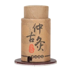 30pcs Moxa Artemisia Chinese Self-Adhesive Tube Moxibustion Stickers Heating Therapy Body Health Chinese Medical Massage Sticker
