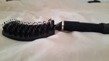 Huiyun-cepillo de pelo caliente para mujer, cerdas de jabalí, masajeador de cuero cabelludo, peine de nailon, pinceles de salón para desenredar, estilismo de peluquería
