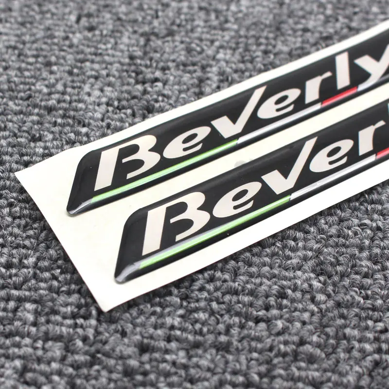 For Piaggio Beverly 125 300 350 500 Scooter Motorcycle 3D Waterproof Sticker Body Shell Decal Protector Fairing Emblem sticker