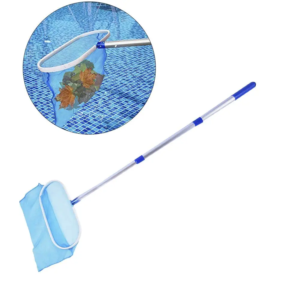 

Leaf Garbage Floating Pool Leaf Rake Professional Skimmer Net Fish Pond Leaf Heavy Duty Mesh Net Pool Cleaning Kit Cleaning Tool