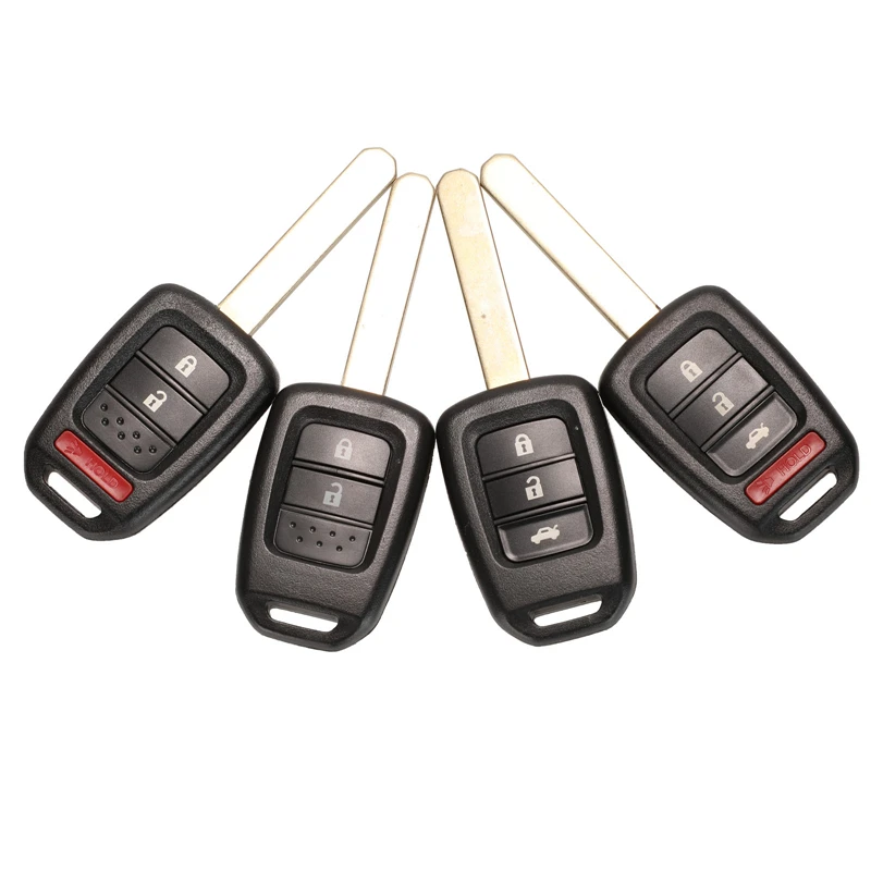 Keyforkess 2/3/4 pulsanti Shell chiave remota per Honda Accord CR-V FIT XRV VEZEL CITY JAZZ CIVIC HRV FRV telecomando portachiavi - Hd8f2e7b316064d85b59f5041a305cf91B