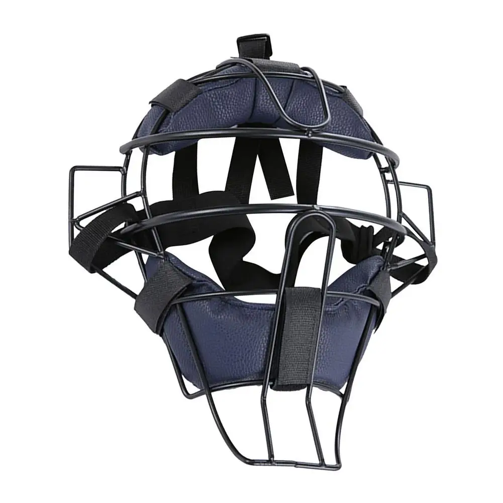 Baseball Protective Helmet Softball Face Guard Adjustable Buckles Face Protector Cover With Cushion For Baseball Accessories