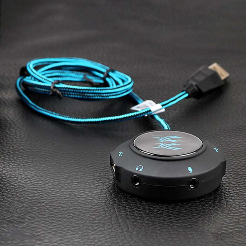 USB 2 0 Hub Sound Card External Adapter with Headphone Microphone Jack for Computer Laptop Mobile Phone