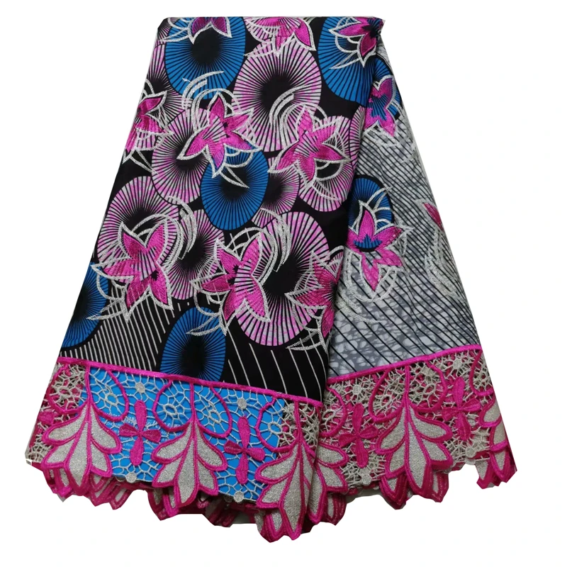 Высококачественная кружевная ткань восковой шнур кружевная ткань Африканская кружевная ткань восковой шнур кружева для женщин Свадебное платье 82904