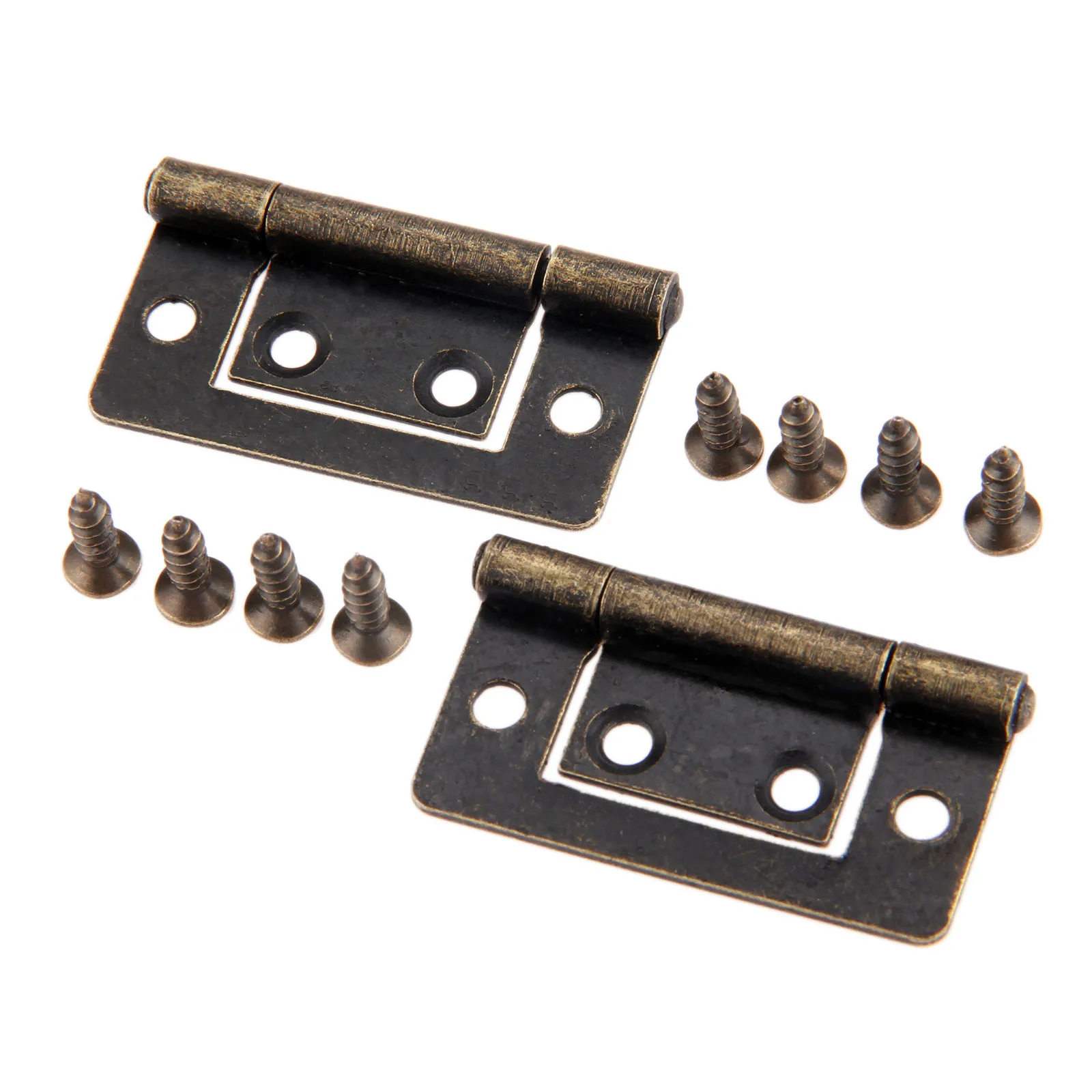 Винтажные мебельные петли 2 шт. дверные ящики железные для багажа антикварные