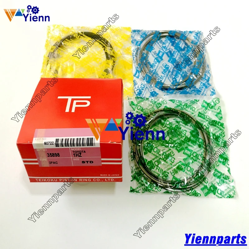 Для Toyota 1HZ поршневое кольцо 13011-17010 13011-17030 94 мм STD размер для TOYOTA COSTER HZB50 грузовик