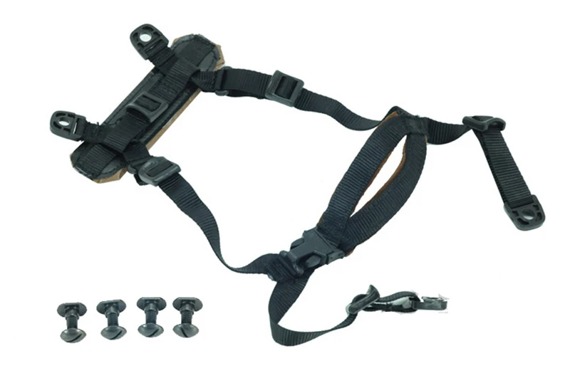 Adjustable Buckle MICH Helmet Accessories Retention System H-Nape Strap Protective Pad