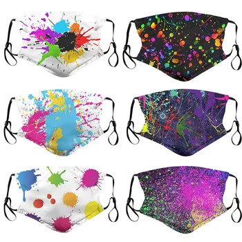 

Unisex Protection Printed Mask For Dust Outdoors Sports Mouth Cover Reusable Cloth Mask Filter Cute Cotton Dustproof Mask#20