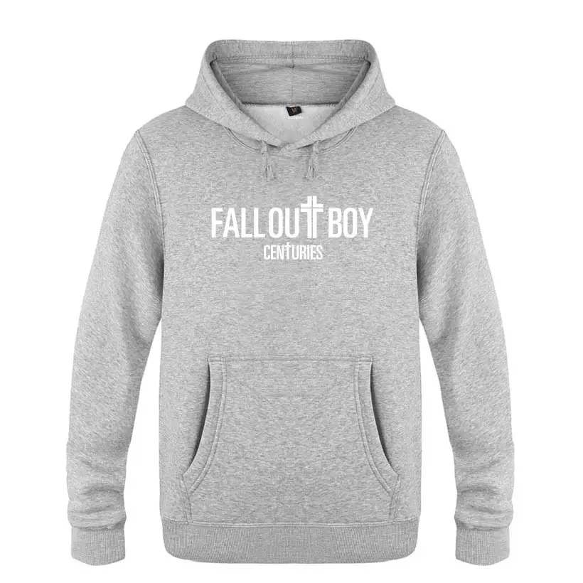 HUIY BAT FOB Fall Out Boy, толстовки с капюшоном для мужчин, Мужской пуловер, флисовые толстовки с капюшоном - Цвет: HUIY BAT