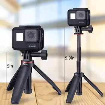 

YongNuo MT-09 Mini Portable and Adjustable Desktop Tripod for Action Camera Ballhead Stand for Vlog Live Outdoor Travel r60