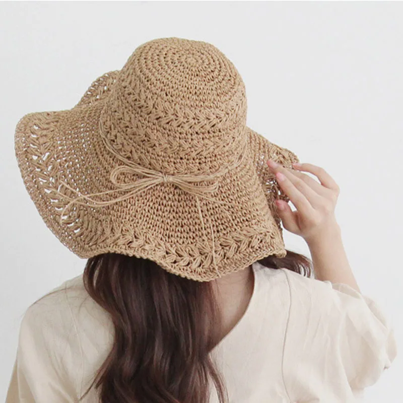 ladies hat spring hat straw retro touraat women summer luffy helen kaminski pink straw beach woman Raffia hats