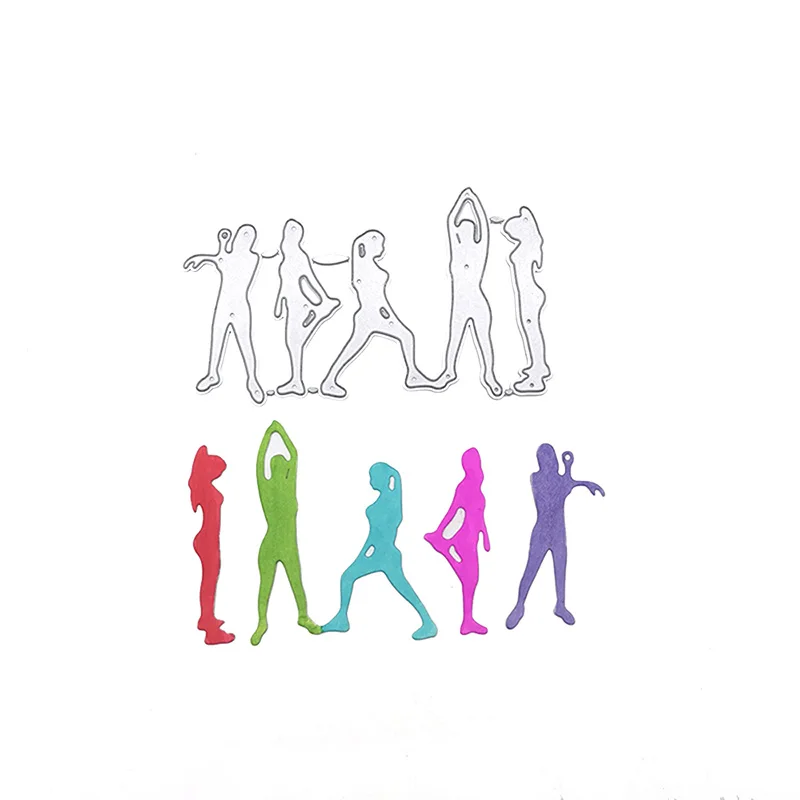 

Julyarts Team Sports Die Cut Dies Stencils for Card Making for DIY Scrapbook Cutting Die Paper Cards Embossed Decorative Craft