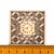 Китайский стиль ретро часы деревянный узор Круглый квадратный Скрапбукинг Ремесло ручной работы аксессуар шитье домашний Декор 5 шт 45 мм - Цвет: 3