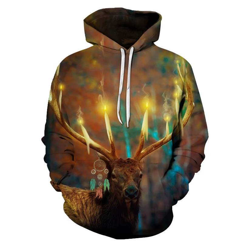 

2019 Trend New Fashion 3D Fortress night Pikachu 3D Cartoon characters animal sports hoodies Men Women pullover Hooded sweater