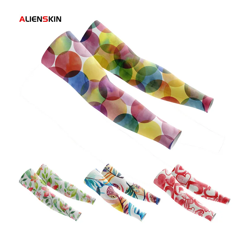Unisex Cooling Arm Sleeves Cover Cycling Running Uv Sun Protection