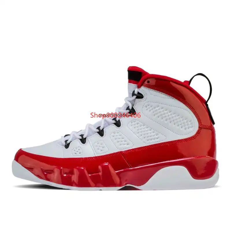 retro 9 gym red