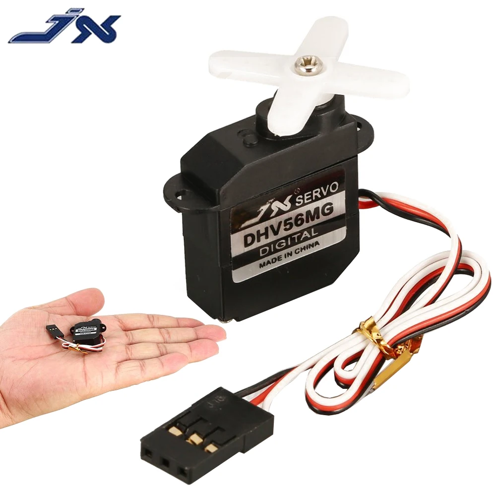 RC Servo Jx мини рулевое колесо Цифровой Металлический шестеренный Бессердечный