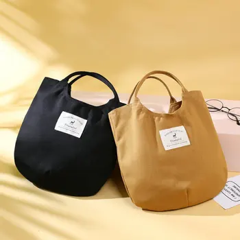 

Newhotstacy Bag 112919 Portable canvas bag unique art and pure tote bag